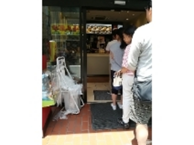 行列_マクドナルド荏原町店