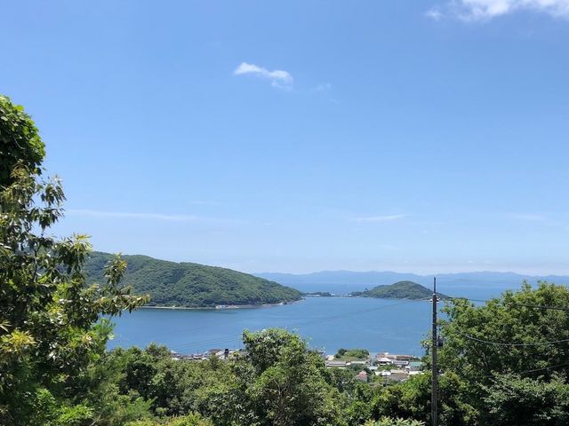 露天風呂からの眺め_道の駅 小豆島オリーブ公園 サンオリーブ温泉