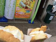 たぬきさんの世界で2番目においしい焼きたてメロンパンアイス 函館元町店の投稿写真1