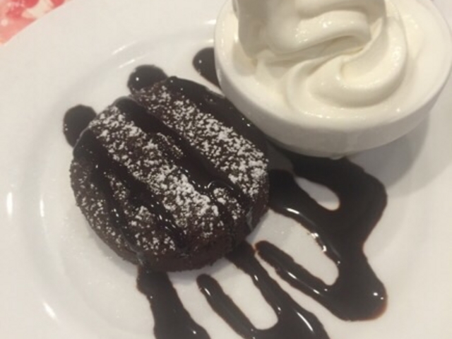フォンダンショコラです。_ガスト四谷三丁目店