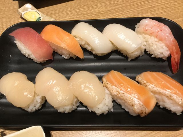 お寿司は注文用紙でオーダー_菜蒔季 札幌ステラプレイス店