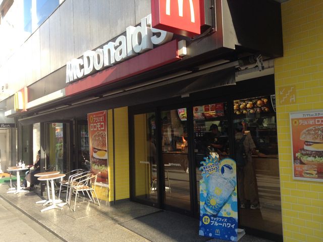 店頭_マクドナルド大門店(McDonald’s)