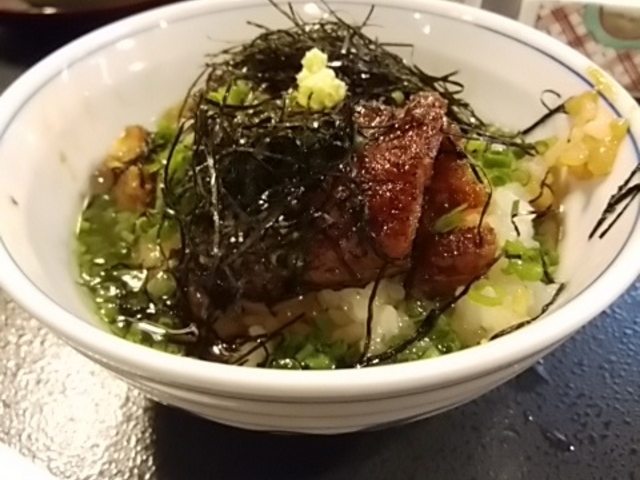 締めはうな茶で_木曽路 今池店