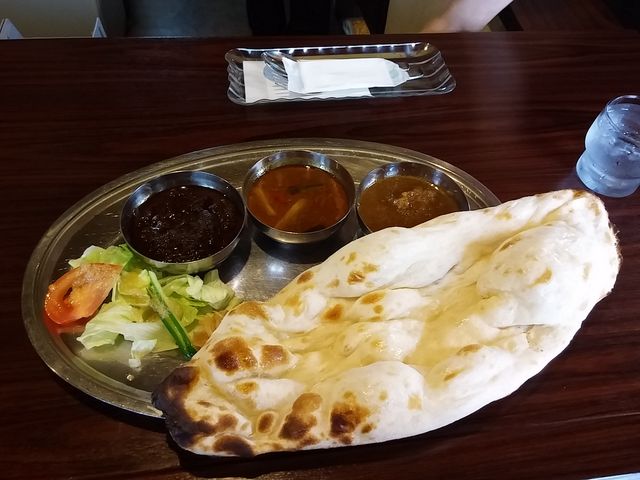 ティーンカレー_インドカレーのやかた ナーランダ
