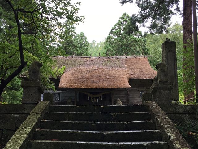 拝殿_安久津八幡神社