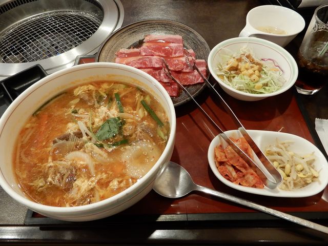 カルビクッパ定食_熟成焼肉いちばん 牛久南店