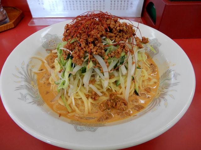 豆乳冷し担々麺_千成亭