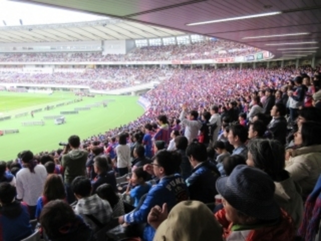 座席周辺も広めです!_味の素スタジアム
