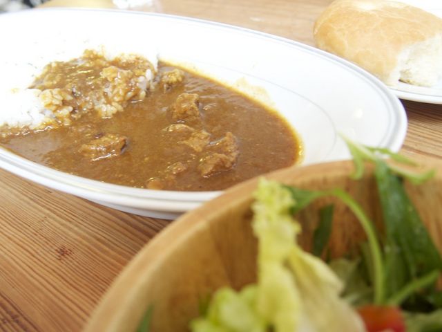 カレーも煮込んでありGOOD!_Cafe Style Resort 嵯峨野湯