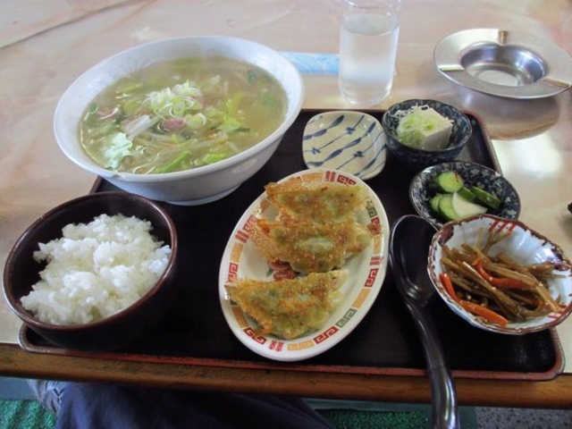 タンメンセット_朱竹食堂