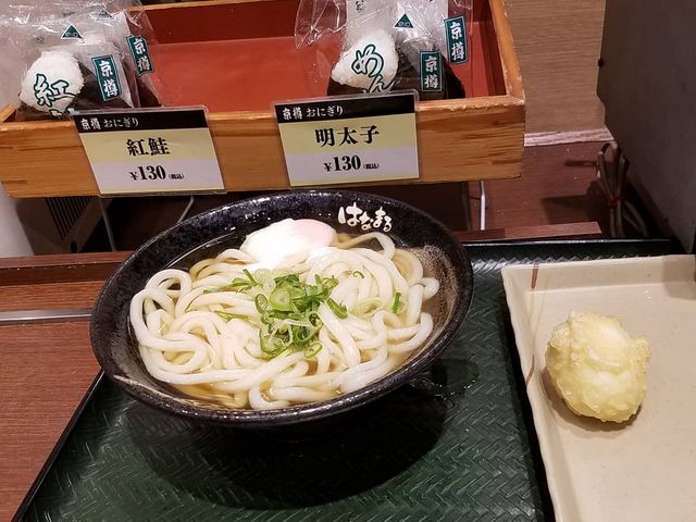 卵の天ぷら_はなまるうどん 京橋店