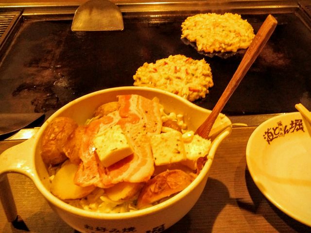北海道じゃがもんじゃ646円_お好み焼 道とん堀 白羽店