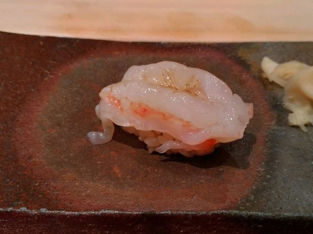 ボタンエビ握り_鮨菜 和喜智