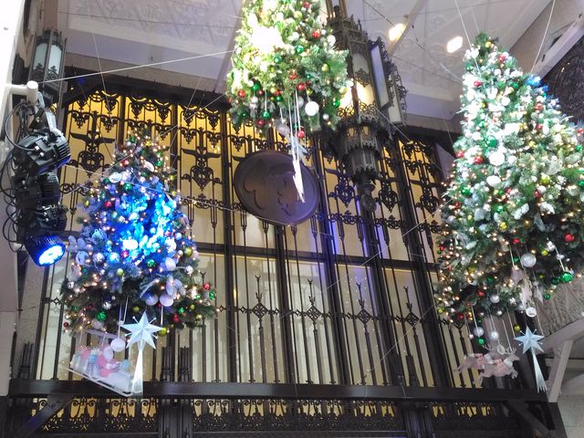 クリスマスの飾りつけ_伊勢丹新宿店