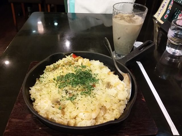 海老ピラフ_浅草軒