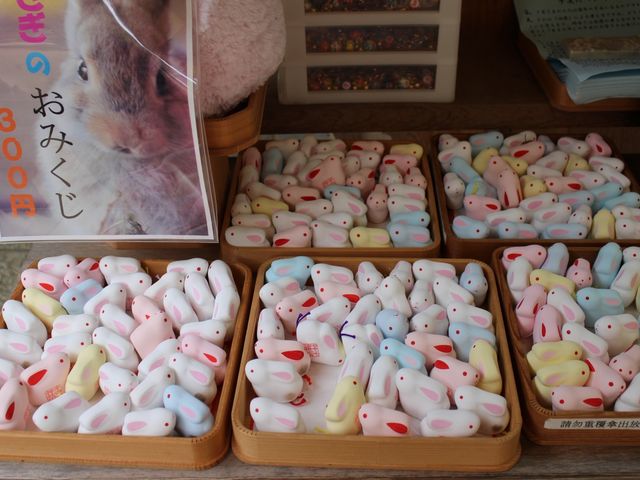 うさぎみくじ_宇治上神社