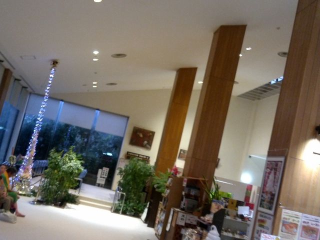 ささやかなクリスマスムード。。_日帰り温泉 じょんのび館