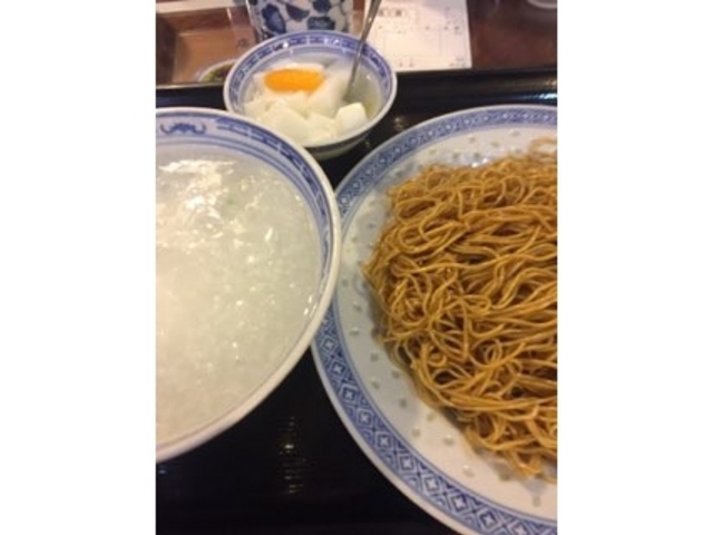 牡蠣の和えそばセットです。_嘉賓
