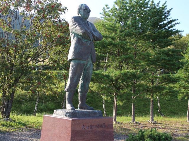「太田寛一」像_士幌高原