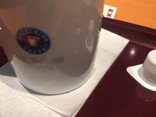コーヒーです。_エクセルシオールカフェお茶の水店