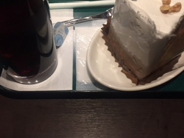 ケーキセットです。_プロント 代々木店