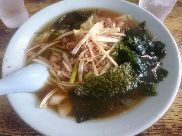 ネギラーメン_ラーメンショップ的場店