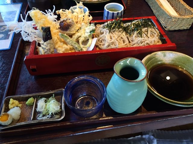 アオリイカ天ざる_さつき