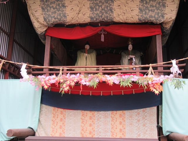 有形文化財の山車_富部神社