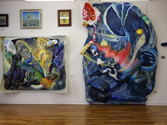 抽象画_向陽館