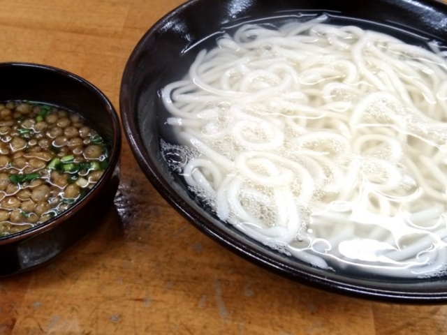 釜揚げうどん_釜揚げうどん・戸隠・本店