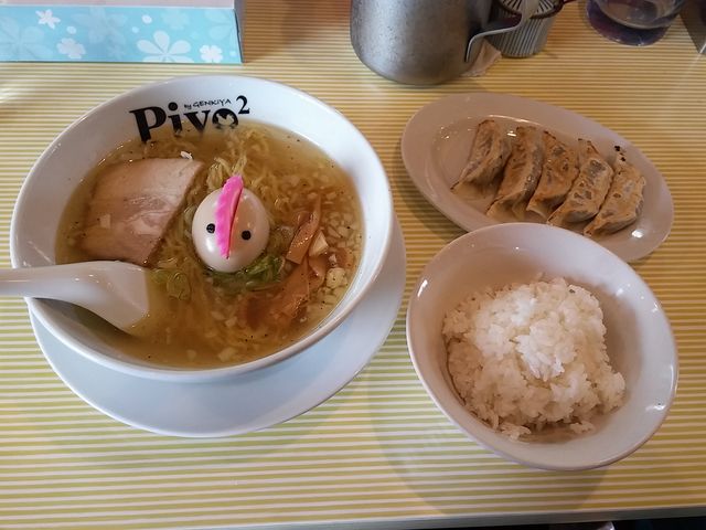 比内地鶏塩 Bセット_らぁめんダイニングPiyo2 鷹巣店