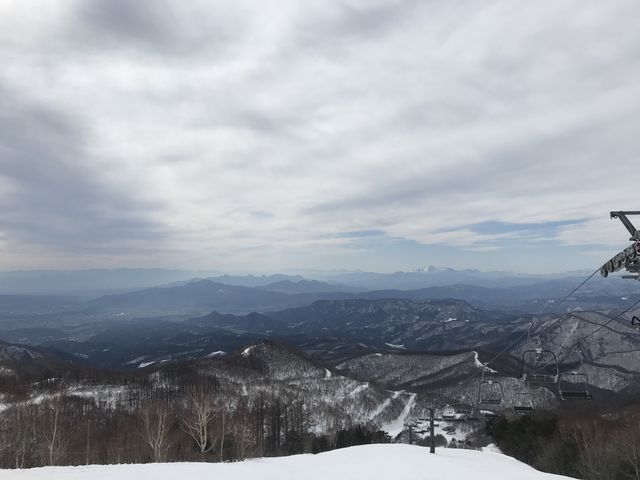 山頂から_川場スキー場
