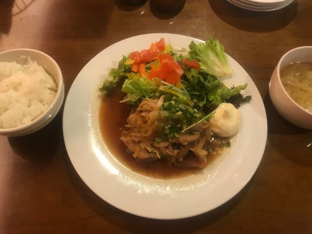 生姜焼きランチ_Rico Grili