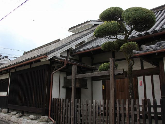 内部の見学はできません。_中村家住宅(奈良県御所市)