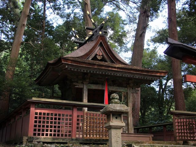 国の重要文化財に指定されている本殿。_春日神社