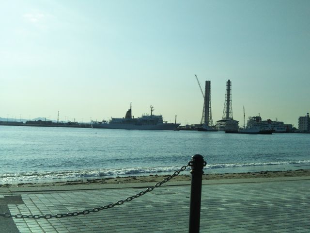 ペリー提督上陸 黒船来航した海_ペリー公園