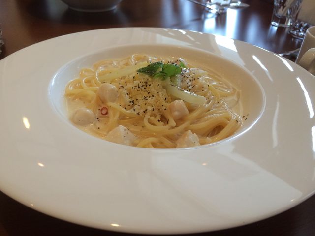 カルボナーラ_パスタ&ビュッフェRiSE CAFE