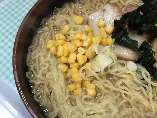 大盛りゴマ味噌ラーメン_奥日立きららの里