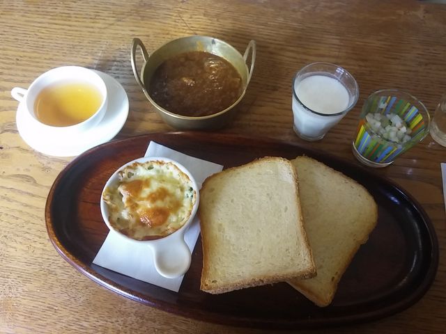トースト カレー_紅茶の店しゅん