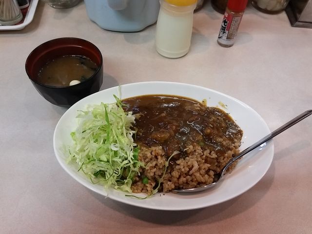 玄米Wドライカレー_カレーショップ 酒井屋