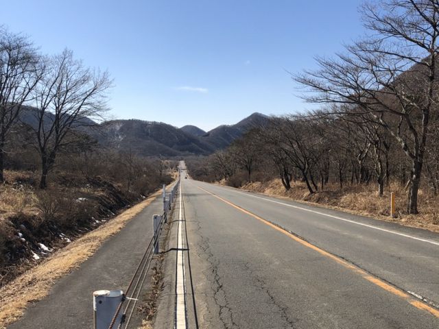 直線道路_榛名高原