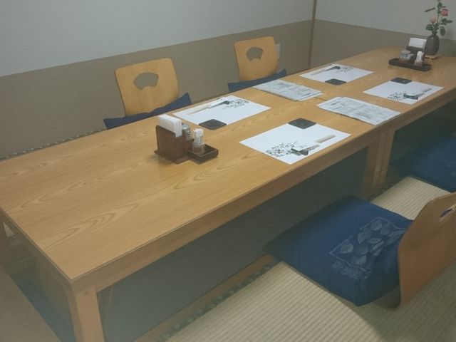 小上がり席です。_割烹あべ