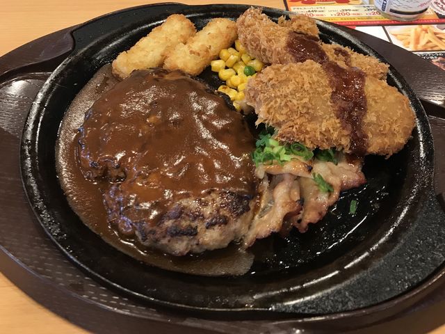 肉盛り!ワイルドプレート_ガスト 門真店