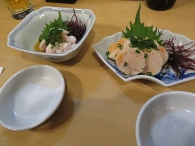 いな穂 アンキモとタラ白子_いな穂