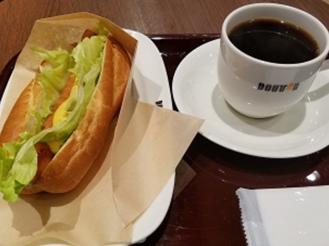 レタスドック_ドトールコーヒーショップ 羽田空港店(GOURMET COFFEE DOUTOR)