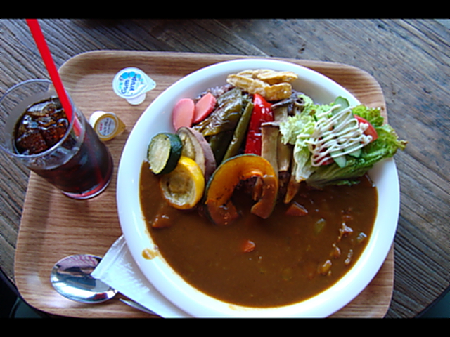 ドリンクも付きます。_cafe du pin