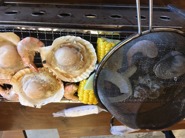 海女小屋_浜焼き食べ放題 浜焼き屋・房総の駅とみうら