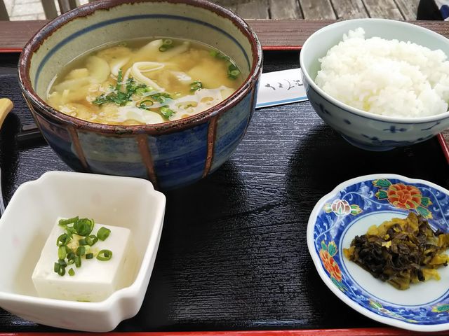 うどん定食_道の駅竹田