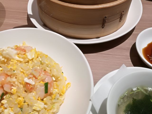 炒飯と小籠包のランチ_鼎泰豐 日本橋タカシマヤ店