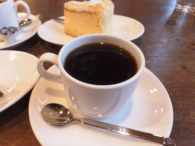 ここのコーヒーはKEYコーヒーを使っています。_ANGO安居